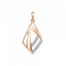 Подвеска фантазийная,  Золото 585, Фианит 3546607 1 1 1