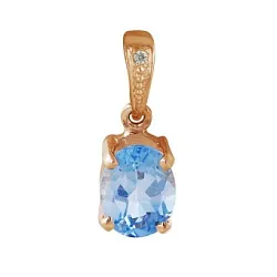 Подвеска фантазийная,  Золото 585, Аметист 328808 1 1 1 Подвеска фантазийная,  Золото 585, Аметист 328808 1 1 1