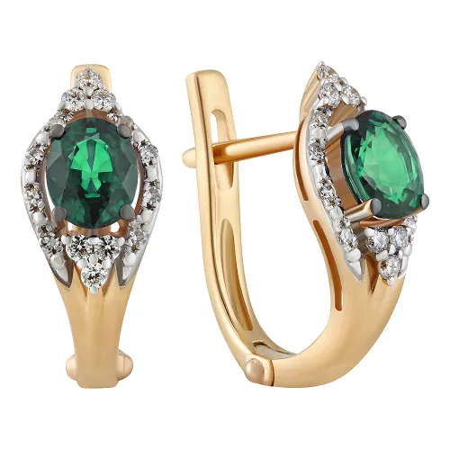 Серьги, Золото 585, 65-41E01315-S0DDEM Серьги, Золото 585, 65-41E01315-S0DDEM