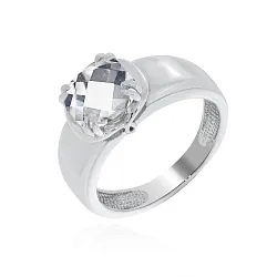 Кольцо Серебро 925, Хрусталь горный 1340521537