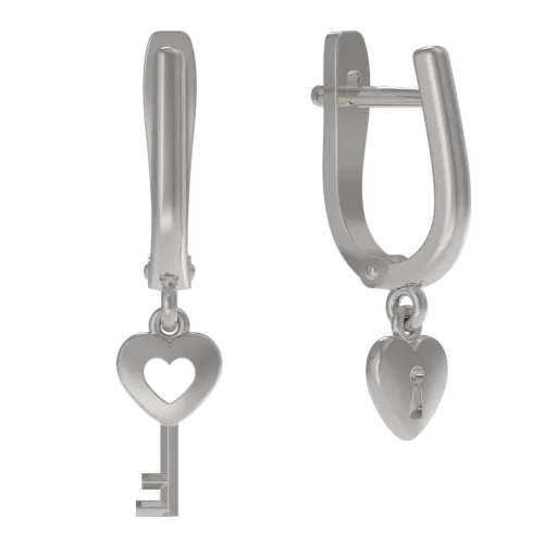 Серьги, Серебро 925, 1038092-00000