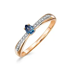 Кольцо Золото 585, Топаз 1666108 1 6 1 Кольцо Золото 585, Топаз 1666108 1 6 1