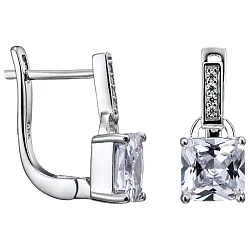 Серьги, Серебро 925, Фианит LLE 458 Серьги, Серебро 925, Фианит LLE 458