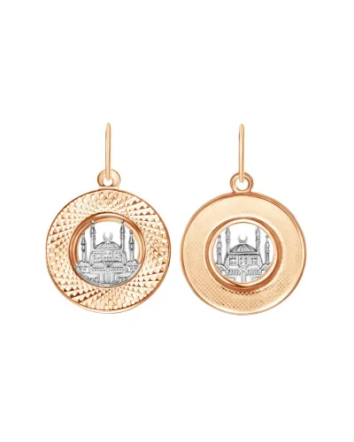 Мусульманская подвеска, Золото 585, КрСПАМ