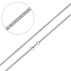 Цепочка Серебро 925, плетение Ромб РДр 28