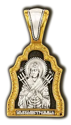 Иконка нательная,  Серебро 925 08507 Иконка нательная,  Серебро 925 08507