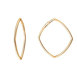Серьги, Золото 585 03-206987 Серьги, Золото 585 03-206987