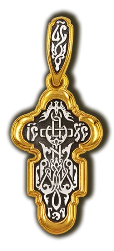 Подвеска крест, Серебро 925, 08186