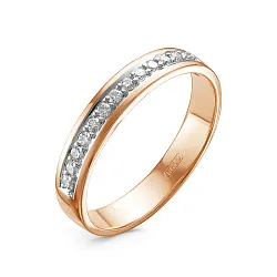 Обручальное кольцо,  Золото 585,  , Бриллиант Т1045-0120 Обручальное кольцо,  Золото 585,  , Бриллиант Т1045-0120