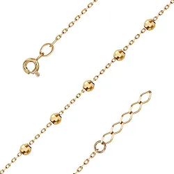 Браслет цепочный Золото 585   Т100101386