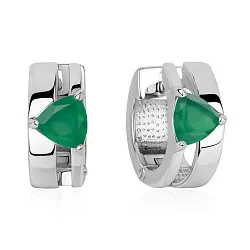 Серьги, Серебро 925, Агат 2340395537-60