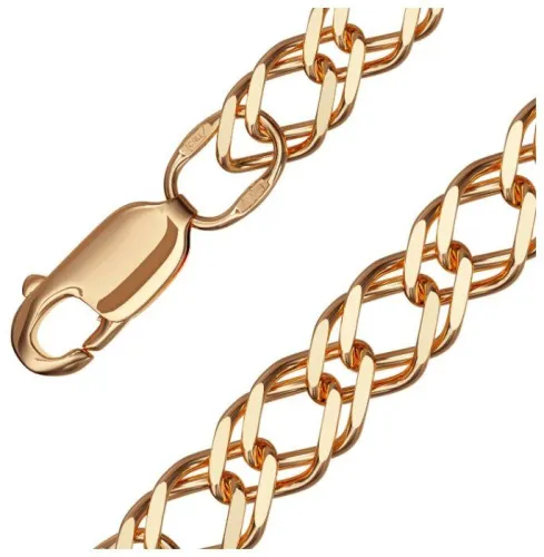 Цепочка Золото 585, плетение Ромб, ЦРМ20512080 Цепочка Золото 585, плетение Ромб, ЦРМ20512080