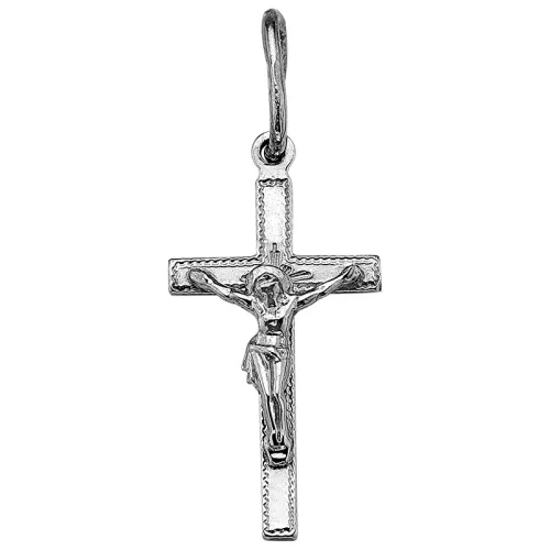 Подвеска крест, Серебро 925, KP 49 Подвеска крест, Серебро 925, KP 49
