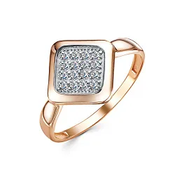 Кольцо Золото 585, Фианит 1606607 1 1 1 Кольцо Золото 585, Фианит 1606607 1 1 1