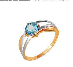 Кольцо Золото 585, Топаз 1104408 1 6 1 Кольцо Золото 585, Топаз 1104408 1 6 1