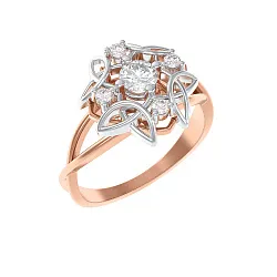 Кольцо Золото 585, Бриллиант к8667 Кольцо Золото 585, Бриллиант к8667