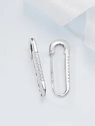 Серьги, Серебро 925, Фианит С-723р