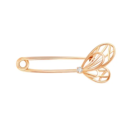 04-64-0009-00 Брошь Золото 585, 04-64-0009-00