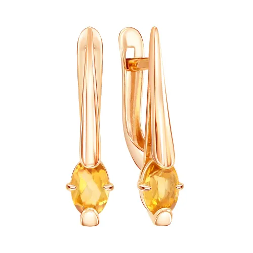 Серьги, Золото 585, 02-52-0301-06