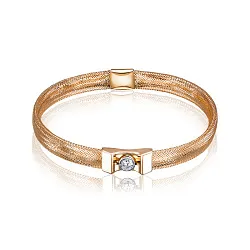 Браслет фантазийный Золото 585 
 , Фианит дф7701467р