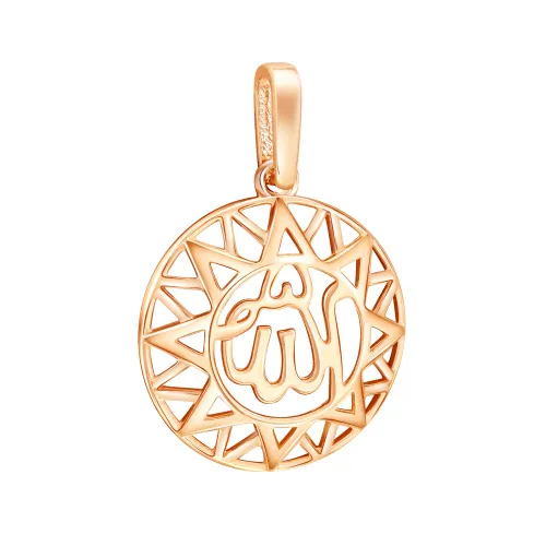 Мусульманская подвеска, Золото 585, 00-63-0200-00