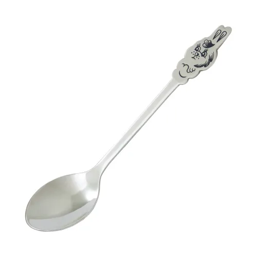 40010330А05 ложка детская "Зайчик",  Серебро 925