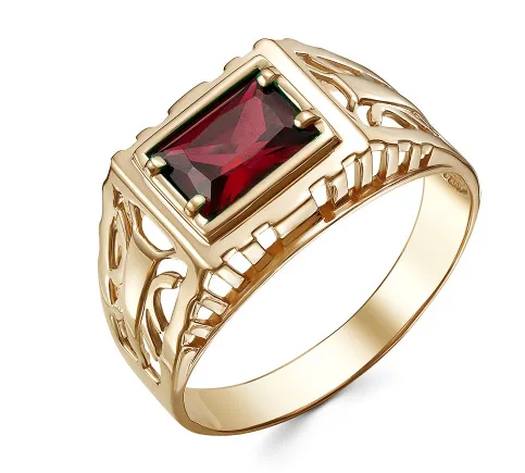 Кольцо мужское (печатка). Золото 585, 1450108 1 8 10 Кольцо мужское (печатка). Золото 585, 1450108 1 8 10