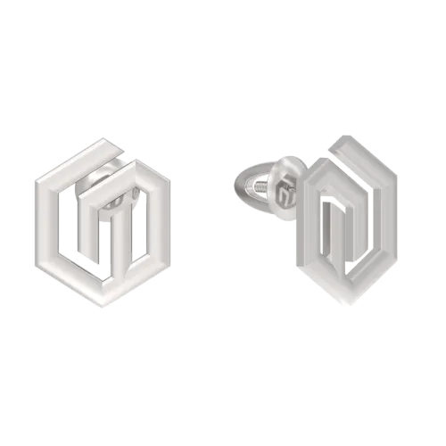 Серьги пусеты-гвоздики, Серебро 925, 1053262-00000