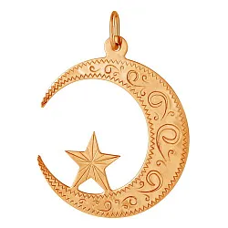 Мусульманская подвеска, Золото 585 321610 1 10