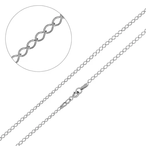 Цепочка Серебро 925, плетение Нонна, РД1р 37