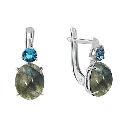 Серьги, Серебро 925, Прочие вставки 2340870367-95 Серьги, Серебро 925, Прочие вставки 2340870367-95