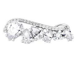 Брошь Серебро 925, Фианит 653875  Брошь Серебро 925, Фианит 653875