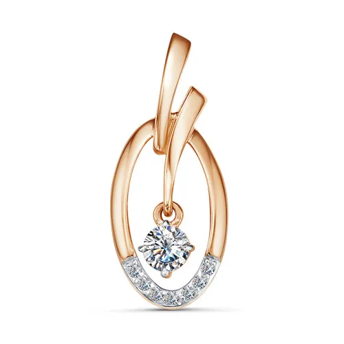 Подвеска фантазийная,  Золото 585, 3714707 1 1 1