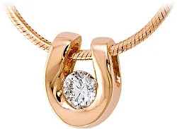 Колье,  Золото 585, Бриллиант 327711ю
