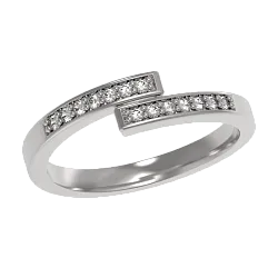 Кольцо Серебро 925, Фианит 1039361-01110