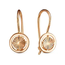 Детские серьги,  Золото 585 2204352