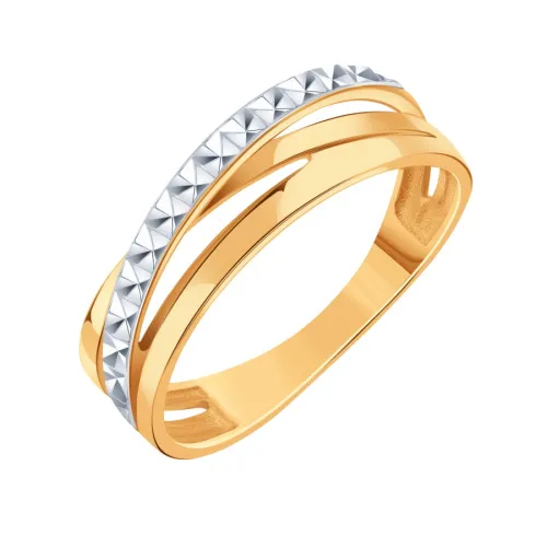 Кольцо Золото 585, Т14061Б324