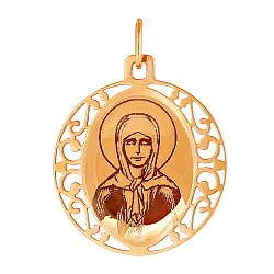 Иконка нательная,  Золото 585 323700 1 10КЗ Иконка нательная,  Золото 585 323700 1 10КЗ