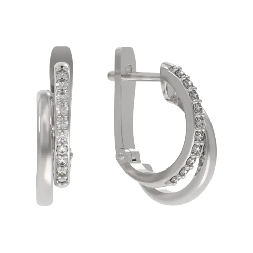 Серьги, Серебро 925, 1039372-01110