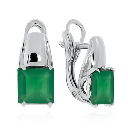 Серьги, Серебро 925, Агат 2340391533-60