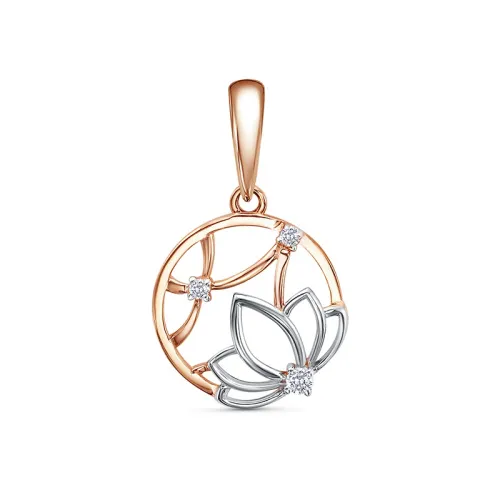 Подвеска фантазийная,  Золото 585, 3539607 1 1 1