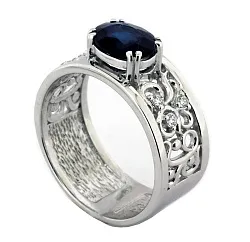 Кольцо Золото 585, Сапфир 712021ю Кольцо Золото 585, Сапфир 712021ю