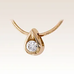 Колье,  Золото 585, Бриллиант 325311ю