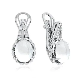 Серьги, Серебро 925, Хрусталь горный 2340521213л Серьги, Серебро 925, Хрусталь горный 2340521213л
