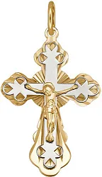 Подвеска крест, Золото 585 ПШ0426