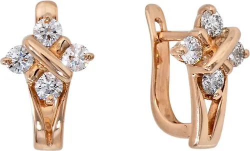 Серьги, Золото 585, 111911ю