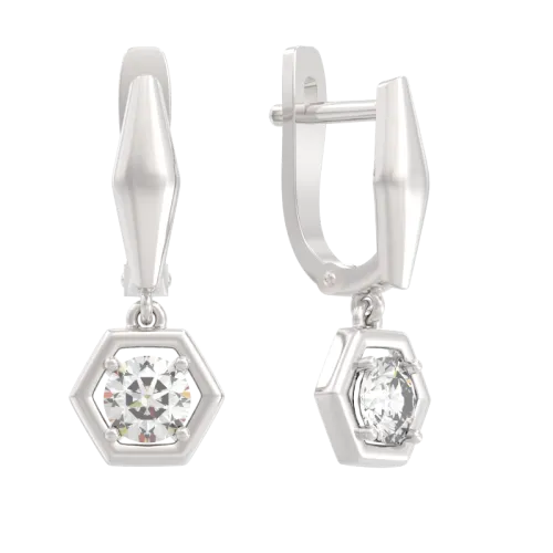 Серьги, Серебро 925, 1057492-01210