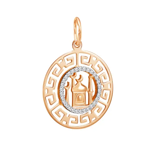Мусульманская подвеска, Золото 585, 03-2457