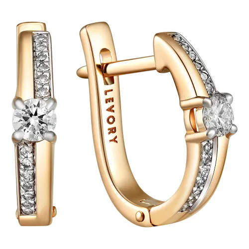 Серьги, Золото 585, 65-41E01236-X1DD Серьги, Золото 585, 65-41E01236-X1DD