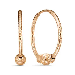 Конго/серьги-кольца,  Золото 585  2208123